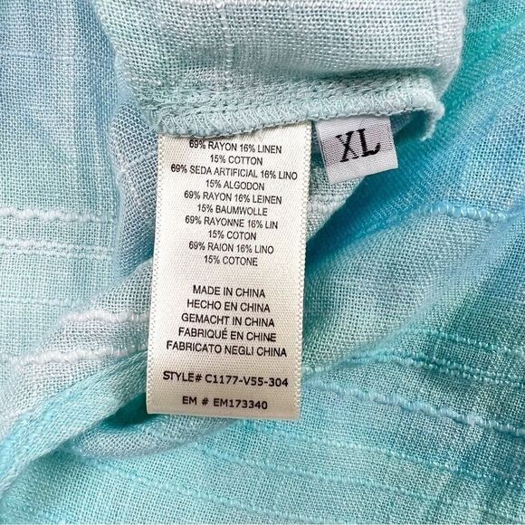 ANTHROPOLOGIE CLOTH & STONE BUTTON DOWN SHIRT SIZE XL - Picture 10 of 13